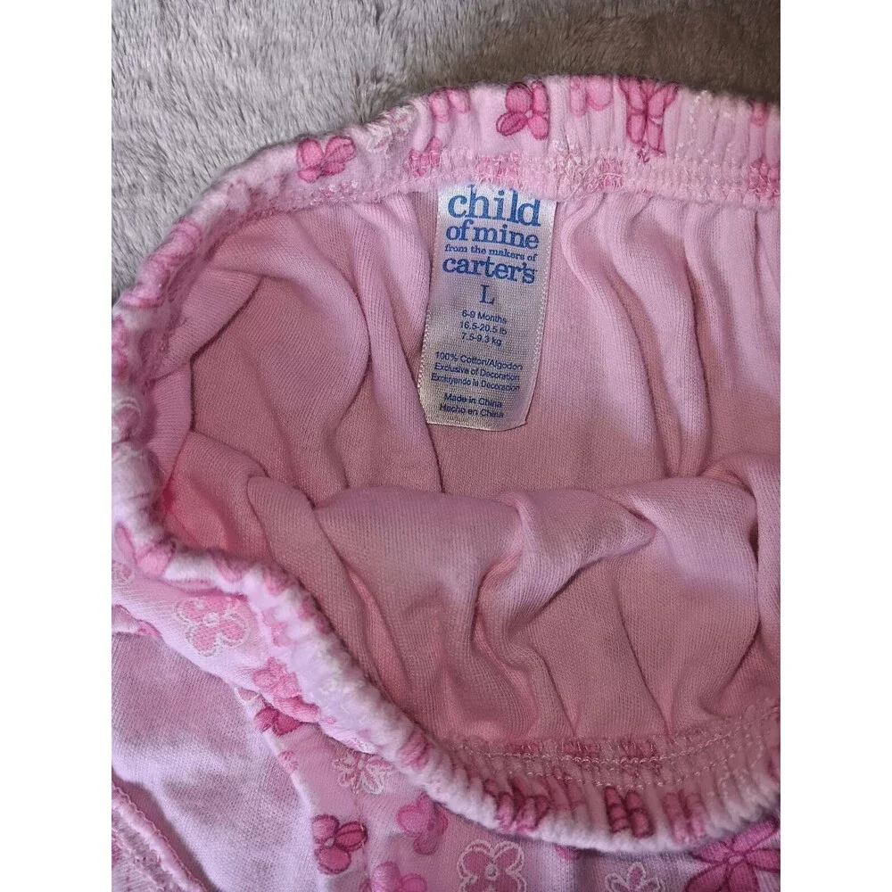 Shorts 6 To 9 Months New Carters Bloomer Baby Girl Pink Floral